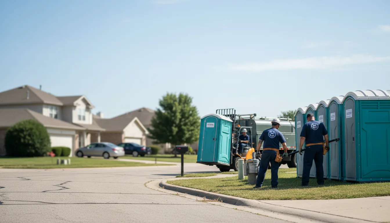 Porta Potty Rental in Schwertner, TX near me